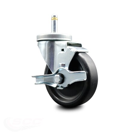 Service Caster Belshaw HG18-0031B-4 Swivel Caster with Brake HG18EZ Glazer BEL-SCC-DCGR20S414-POS-TLB-716138